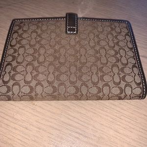 Brand new Coach notebook in Signature Coated Canvas